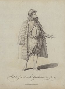 En fransk gentlemans vane i 1581 af English School